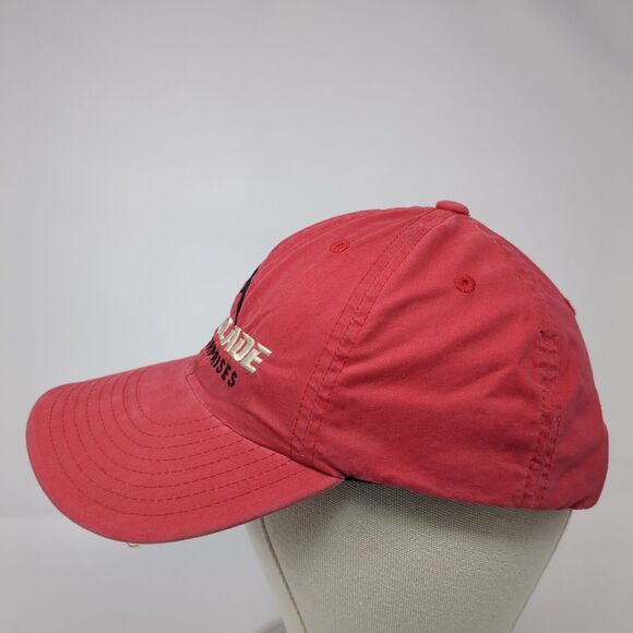 Cascade Enterprises Strapback Hat Red One Size 6 Panel Port Authority - Picture 3 of 9